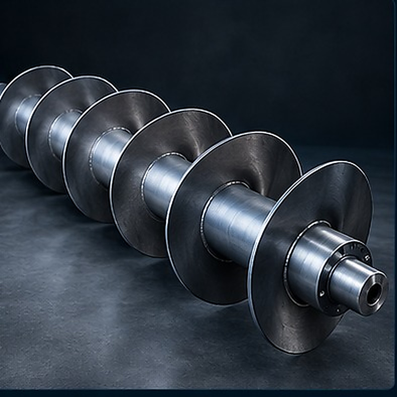Auger Shafts & Spiral Blades
